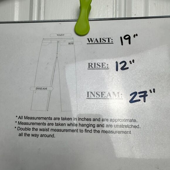 Dickies Cargo Pants Womens XL Petite Olive Green Drawstring High Rise Wide Leg - Picture 9 of 9